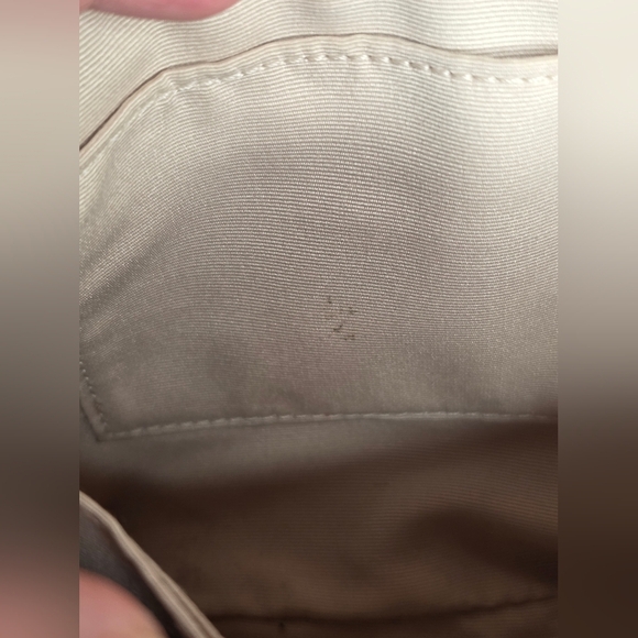 Coach Ashley Leather Wristlet Burnt Orange Gold Logo Clutch Bag - Picture 9 of 11